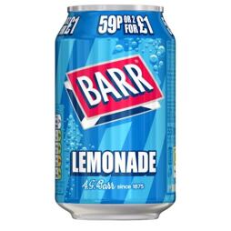 Barr sycený nápoj s příchutí citronu 330 ml PM
