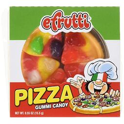 eFrutti gumové bonbonky ve tvaru pizzy 15,5 g