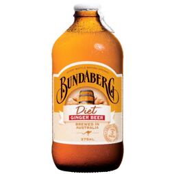 Bundaberg Diet ginger beer carbonated drink 375 ml