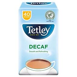 Tetley decaf black tea 40 pcs 125 g