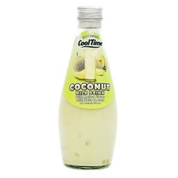 Cool Time nápoj z kokosového mléka s kousky želé s příchutí melounu 290 ml