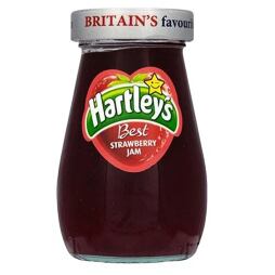 Hartley's strawberry jam 340 g