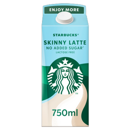 Starbucks iced coffee Latte without sugar 750 ml