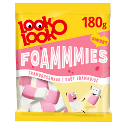 Look-O-Look chewing candies with raspberry flavor 180 g