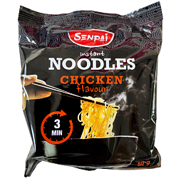 Senpai instant noodles with chicken flavor 4 x 60 g