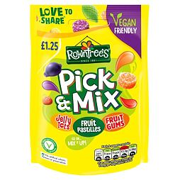 Rowntree's mix of jelly and chewing candies with fruit flavors 120 g PM