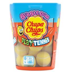 Chupa Chups žvýkačky ve tvaru tenisových míčků 90 g