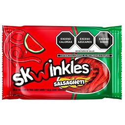 Skwinkles Salsagheti Sandia hot sticks with watermelon and chili flavor 24 g