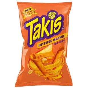 Takis Intense Nacho kukuřičné lupínky s příchutí sýra 100 g