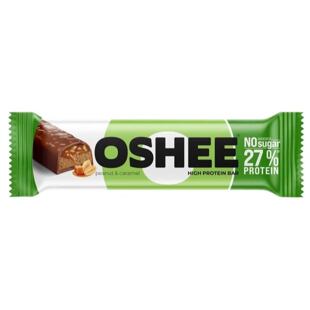 OSHEE Proteinová tyčinka Oříšek & Karamel 49 g