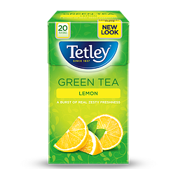 Tetley green tea lemon 20 s 40 g PM