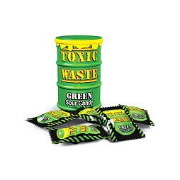 Toxic Waste Green sour candies 42 g
