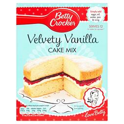 Betty Crocker cake mix with vanilla flavor 425 g