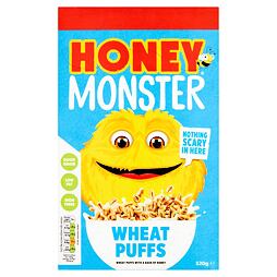 Honey Monster Wheat Puffs 520 g PM