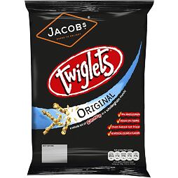 Jacob's Twiglets křupavé celozrnné tyčinky ochucené kvasnicovým extraktem 150 g
