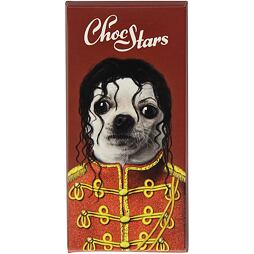 ChocStars Michael Jackson hořká čokoláda 100 g
