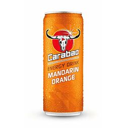 Carabao energetický nápoj s příchutí mandarinky a pomeranče 330 ml