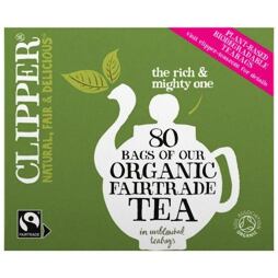Clipper organický černý čaj 80 ks 250 g