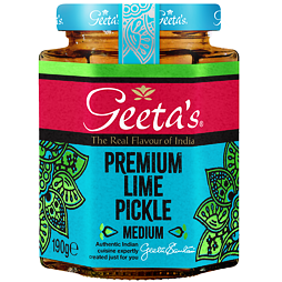Geeta's Premium lime pickle 190 g