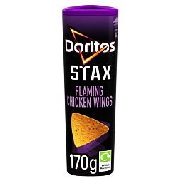 Doritos Stax tortillové chipsy s příchutí kuřecích křidélek 170 g PM