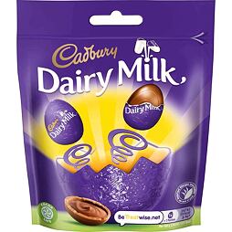 Cadbury chocolate Easter eggs with chocolate filling 77 g