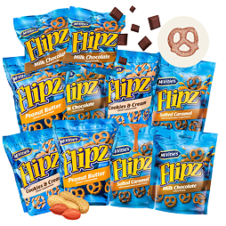 Fall in love with sweet and salty Flipz