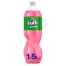 Fanta sugar-free watermelon carbonated drink 1.5 l