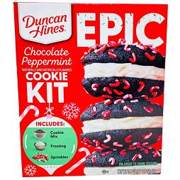 Duncan Hines Epic směs na přípravu sušenek s náplní s příchutí máty a posypkami 615 g