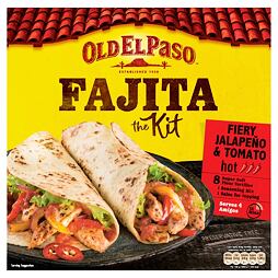 Old El Paso kit for preparing spicy chicken fajitas 500 g