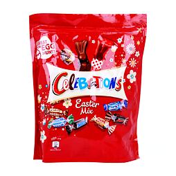 Mars Celebrations výběr mléčných čokolád a mini čokoládových tyčinek 400 g
