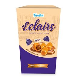 Fundiez Eclair's karamelové bonbony s čokoládovou náplní 210 g