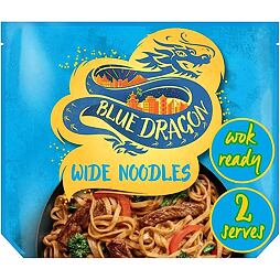 Blue Dragon Wok široké pšeničné nudle 365 g