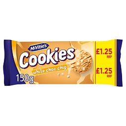 McVitie's cookies with pieces of white chocolate 150 g PM