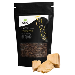 Grig dried worms with Parmesan flavor 20 g
