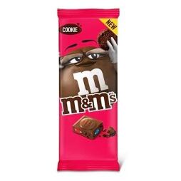 M&M's cookies bar chocolate with minis 165 g