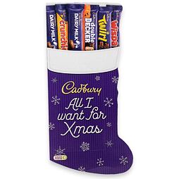 Cadbury Christmas stocking with selection of chocolate bars 179g