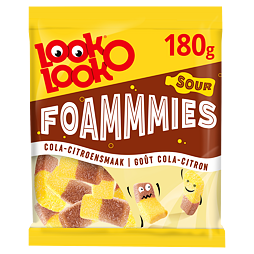 Look-O-Look chewing candies with cola and lemon flavor 180 g