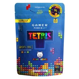 Powerbeärs Tetris žvýkací bonbony s ovocnými příchutěmi 125 g