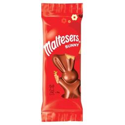 Maltesers mléčná čokoláda se sladovými kousky ve tvaru velikonočního zajíčka 29 g