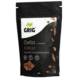 Grig crickets in milk chocolate 35 g