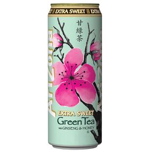 Arizona extra sweet green iced tea with ginseng and honey 650 ml