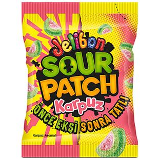 Sour Patch kyselé žvýkací bonbonky s příchutí vodního melounu 160 g