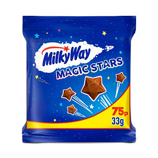 Milky Way hvězdičky z mléčné čokolády PM 33 g