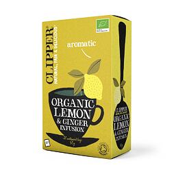 Clipper Organic Lemon & Ginger Infusion 20 ks 50 g