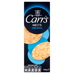 Carr's Original Melts wheat crackers 150 g