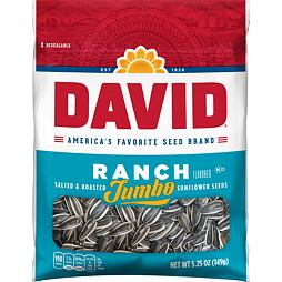 David Jumbo Sunflower Seeds Ranch 149 g