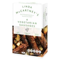 Linda McCartney's 6 Vegetarian Sausages 300 g