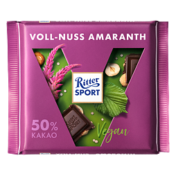Ritter Sport Vegan Voll-nuss Amaranth 100 g