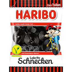 Haribo Lakritz Schnecken 200 g