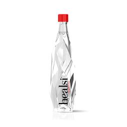 Healsi Sparkling Natural Mineral Water Red Glass 850 ml